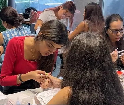 Students of all ages and backgrounds come to our academy to turn their passion for nail art into a profession.