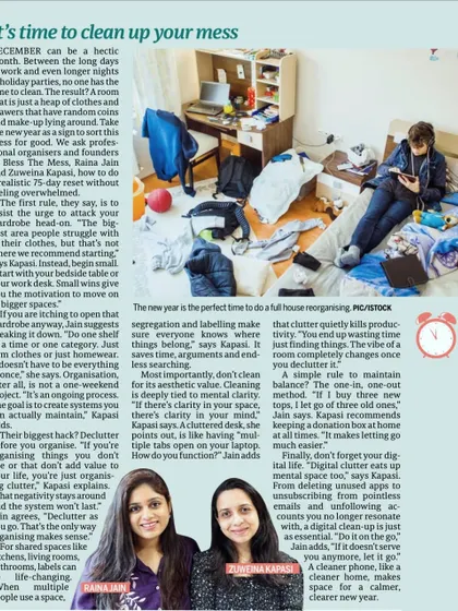 We were proud to be featured in Sunday Midday's Reset Guide. It's a reminder that real change begins with small, intentional steps, starting with your own space.