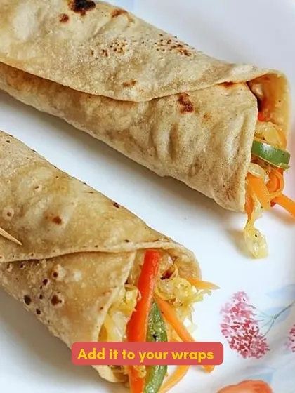 A simple way to make your tiffin exciting is by adding a bit of our Pickled Ginger to your wraps. It adds a zesty flavour and the immunity-boosting benefits of ginger.