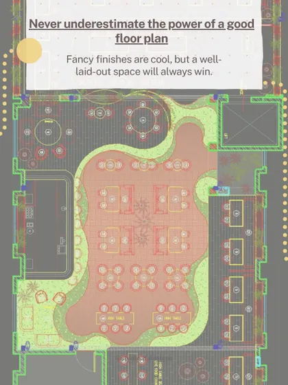 We believe in the power of a good floor plan. Fancy finishes are great, but a well-laid-out space that optimizes flow and functionality is the true foundation of a great design.