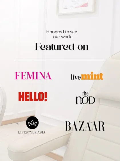 Being featured in publications such as Femina, Harper's Bazaar, and Hello! allows me to share my knowledge on a wider scale. It is an honor to be a trusted source in the world of aesthetic medicine.