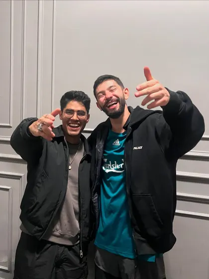 It was a real honor to open for the dubstep don Hamdi and hang out with him. Being part of the global music community and connecting with artists I admire is a huge part of my journey.
