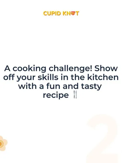 A cooking challenge in your own kitchen can be a fun and tasty way to show off your skills.
