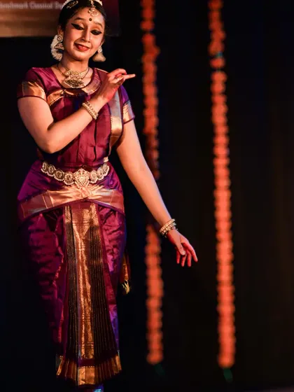 Dancer Rasika Kiran performing on Mahashivaratri. Her depiction of Lord Ganesha through body language was exceptional.