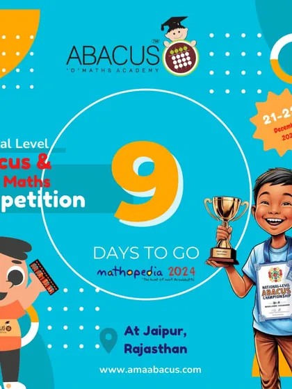 9 days to go! Building anticipation for the national competition.