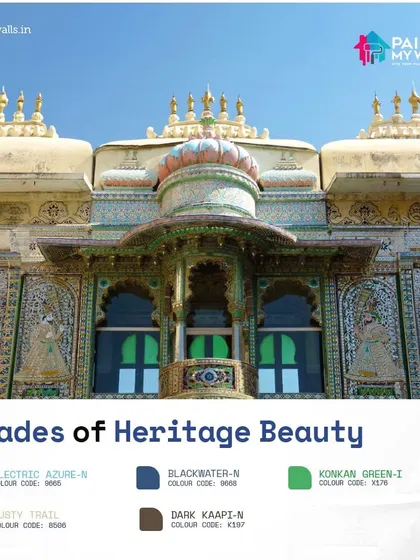 Discover inspiration in the allure of heritage beauty. I present tones that gracefully enhance your walls with a touch of tradition and refinement, transforming your space into a canvas of heritage-inspired hues.