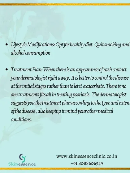 A holistic approach is best for psoriasis. This includes lifestyle modifications like a healthy diet and a personalized treatment plan from a dermatologist, as there is no one-size-fits-all solution for this condition.