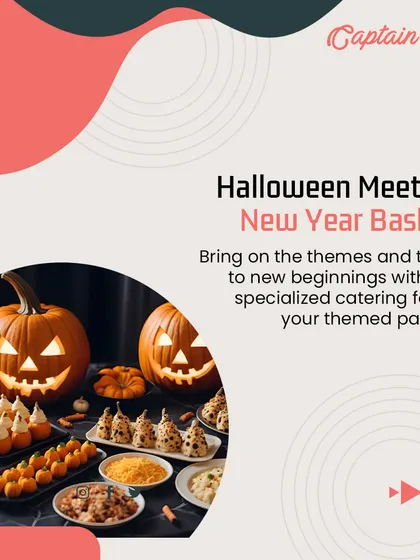 I love creating themed menus for special parties. From spooky Halloween meets to festive New Year bashes, I can design a food experience that brings your party's theme to life.