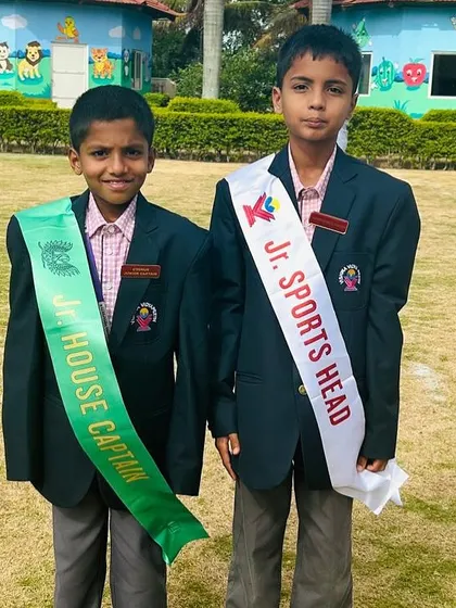 Leadership on and off the field. We are so proud to see our players, Mahin Shetty and Shaurya Deo, elected as School Sports Captain and Junior House Captain.