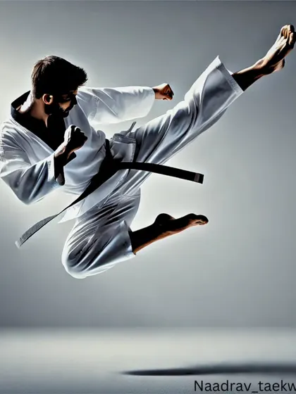 The roundhouse kick is a fundamental technique in Taekwondo. Here is a demonstration of the power and flexibility we work to develop.