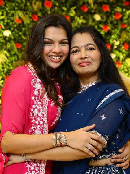 Such a beautiful family portrait. It was a pleasure to do the makeup for both this lovely mother and daughter.