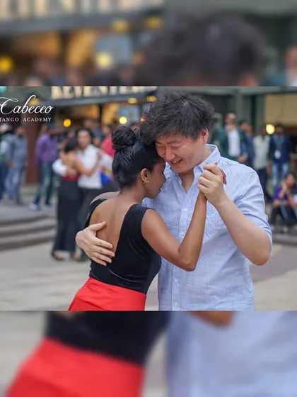 The connection and joy of Tango on full display during our flash mob. This dance is a universal language, and it was beautiful to share it in such a public and spontaneous way.