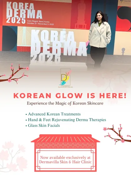 I am proud to bring advanced Korean skincare protocols to my clinic, as seen from my visit to Korea Derma 2025. These treatments, including Glass Skin Facials, focus on deep rejuvenation for that flawless, radiant finish.