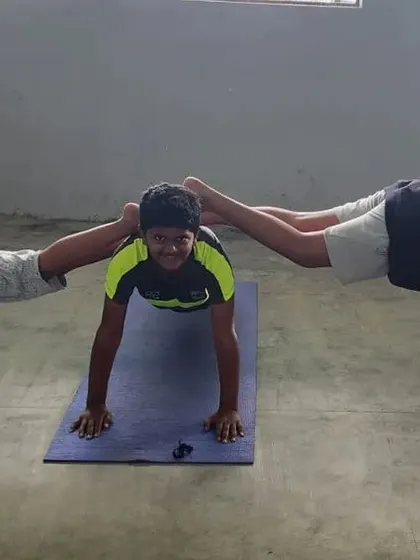 This three-person plank variation is a fun and challenging way to build core strength as a team.