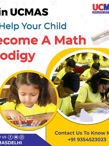 Help your child become a math prodigy by joining UCMAS. Our program provides the tools and training for children to master the abacus and develop exceptional mental calculation skills in a supportive environment.