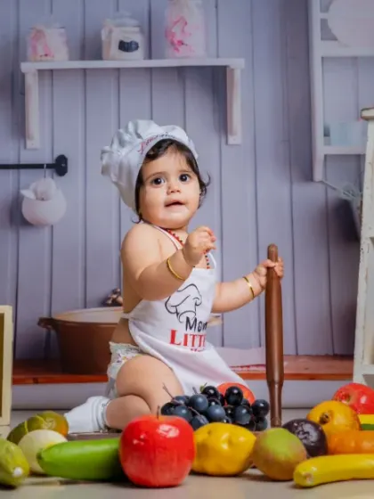 Don’t underestimate the chef just because she’s tiny. Her recipes are full of joy.