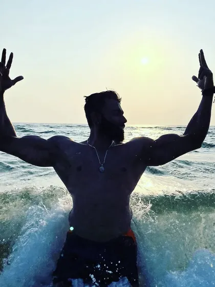 Success always follows hard work. Celebrating the grind with some time to relax and recharge by the sea.