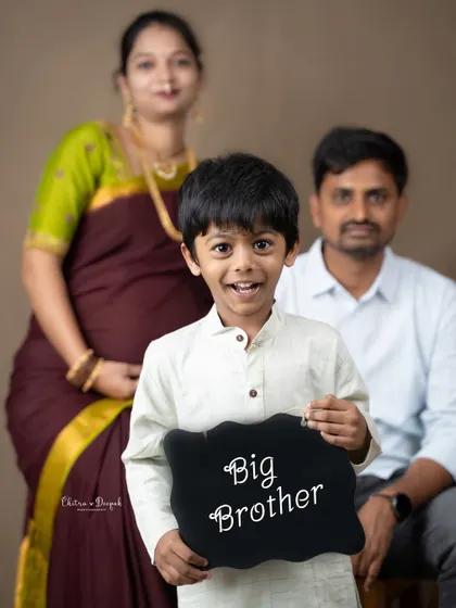 Promotion to "Big Brother"! This is such a fun and exciting way to announce the new baby and include the older sibling in the celebration.