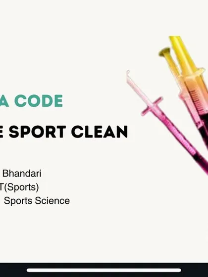 We have kicked off our monthly inter-departmental CPD sessions. Today's topic, led by our Head of Sports Science, was "WADA Code – Keeping the Sport Clean," reinforcing our commitment to integrity.