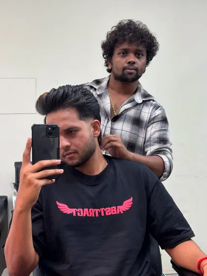 A closer look at the styling for Harsh Dubey.