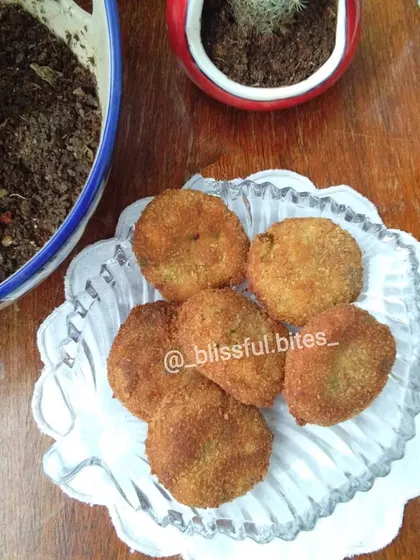 A plate of my savory Malai Kebabs, a popular chicken cutlet that's always made fresh to order.