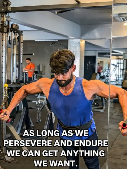 Perseverance is key. This shot captures the effort during a chest workout, a reminder that we can get anything we want if we endure.