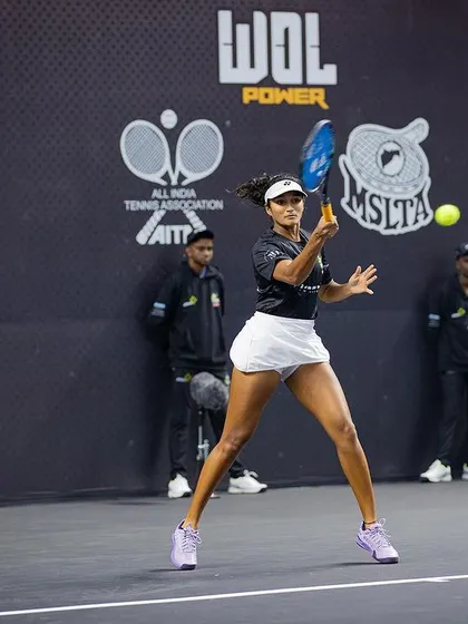 Playing in the Tennis Premier League is always a great experience. These shots capture the fast-paced nature of the league, including some mixed doubles action where quick reflexes and teamwork are everything.