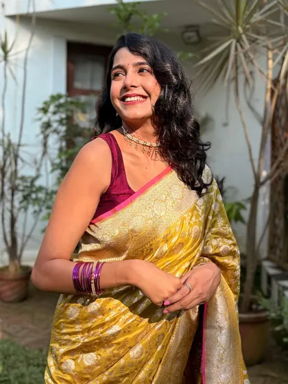 Jui looking elegant and thoughtful in a candid moment.