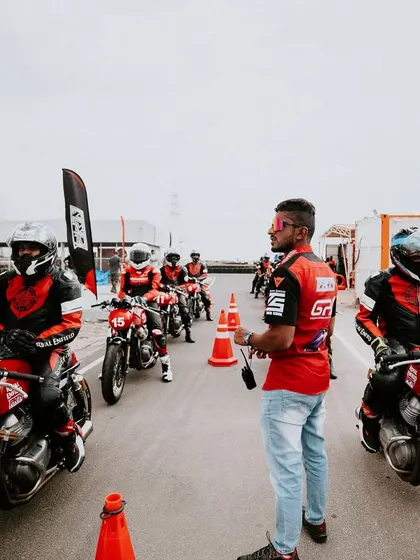 I'm always on the track with my students, providing real-time guidance and ensuring they understand both the how and the why of each technique.