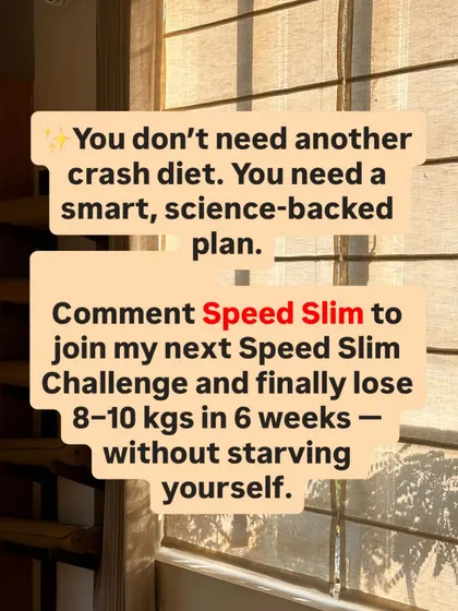 You don't need another crash diet. You need a smart, science-backed plan to lose 8-10 kgs in 6 weeks without starving yourself.