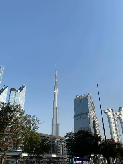 A shot of the Burj Khalifa, an icon of modern architecture. Travel inspires my creative eye and my 'khanabadosh' spirit.