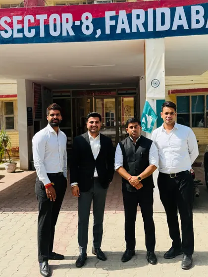 Visiting the Faridabad cyber cell for a client's case. As digital crimes like online fraud and data theft increase, I provide specialized legal defense to navigate the complexities of cybercrime law.