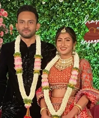 The happy engagement of Shreya and Chiraj. I guide families from the very first step, ensuring the journey to marriage is a smooth and happy one.