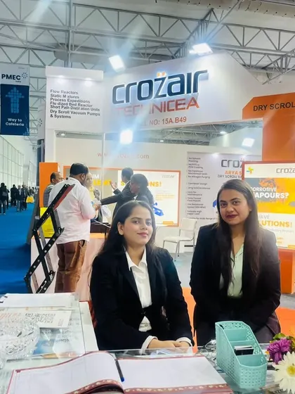 Providing professional hostesses and event staff for the Crozair stall. I can arrange for trained personnel to manage your front desk, greet visitors, and assist with lead generation.
