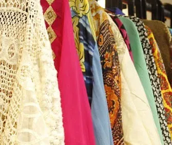 A close-up of different fabrics and laces available at my shop. I use quality materials to ensure your finished garment looks and feels great.