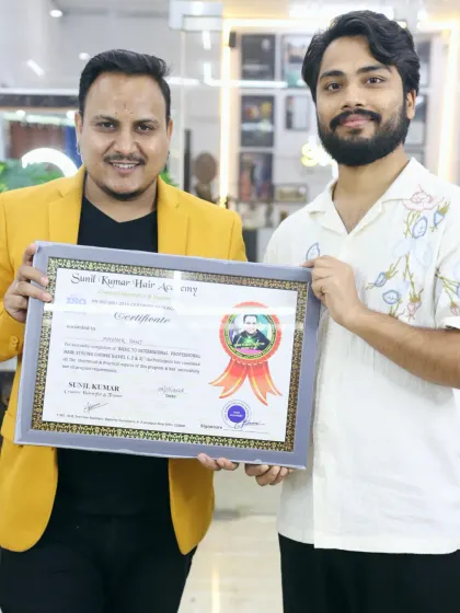 A happy moment with a graduate from Batch 73. Seeing my students ready to take on the professional world is the best reward for a teacher.