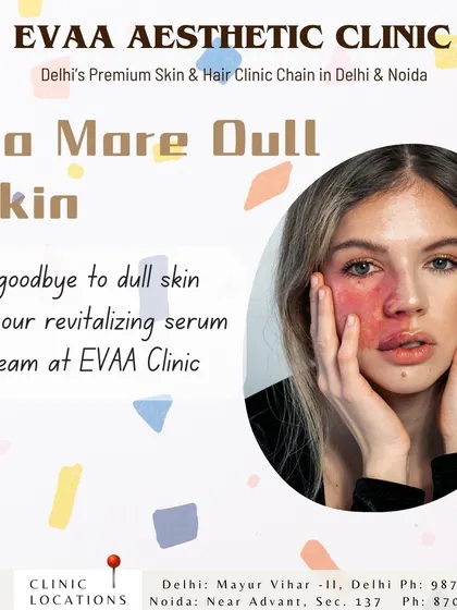 Say goodbye to dull skin with our revitalizing serums and creams, part of a comprehensive plan to restore your skin's natural radiance.