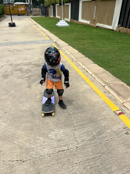 Shredding limits! Skateboarding isn't just about tricks, it's about building resilience, focus, and an AWESOME skill set.