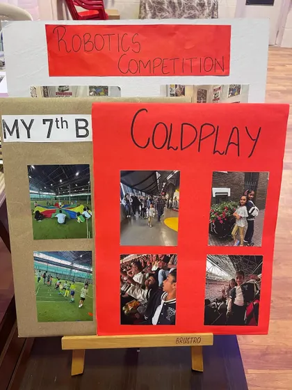 Visual aids are a powerful tool in Communication Skills exams. They provide clarity, enhance engagement, and help the student sustain their speech. We encourage our students to get creative with their presentations.