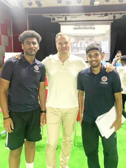 Our coaches recently attended an incredible workshop with UEFA PRO License coach Mr. Hans, gaining fresh insights to elevate our coaching and academy experience. We are committed to continuous improvement.