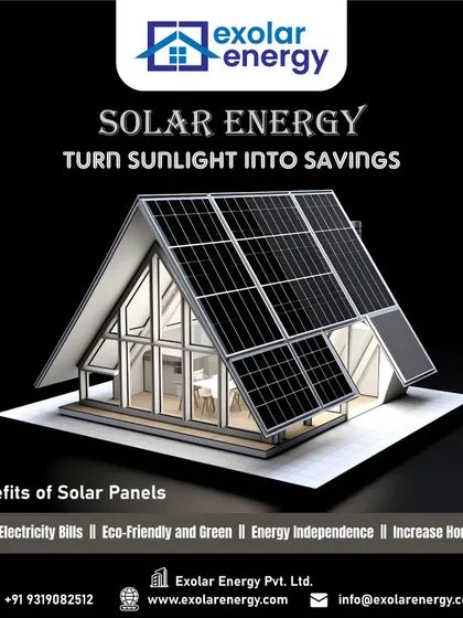 Turn sunlight into savings. The benefits of solar panels are clear: save on electricity bills, become energy independent, live an eco-friendly life, and increase the value of your home.