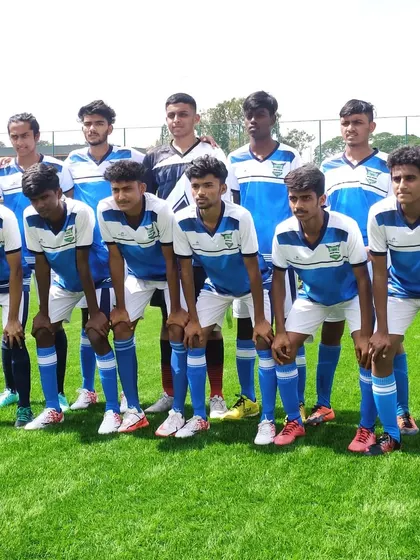 Our Under-17 team for the Karnataka Youth Premier League, looking professional and ready to compete.