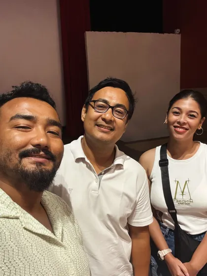 At the premiere of the movie "Local Kung Fu 3." Dojang was the official fitness partner for the film, another step in building our brand and supporting local talent.
