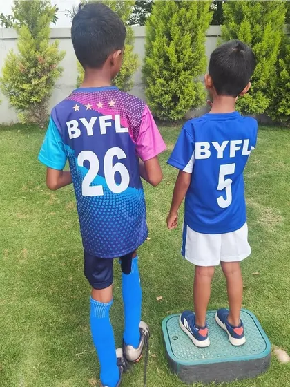 How it started vs. how it's going. Two brothers, one passion. Arav has been with us for years, and now his little brother joins the BYFL family.