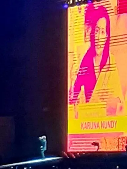 A surreal moment when the band U2 dedicated their song "Ultraviolet" to me and other women at their Mumbai concert. As a lifelong fan, I was deeply moved and amazed.