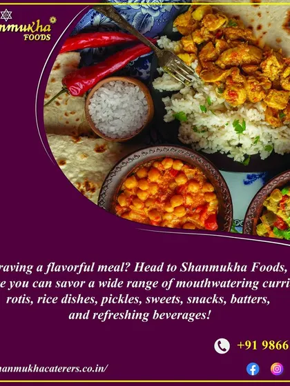 Craving a flavorful meal? We offer a wide range of mouthwatering curries, rotis, rice dishes, sweets, and snacks.