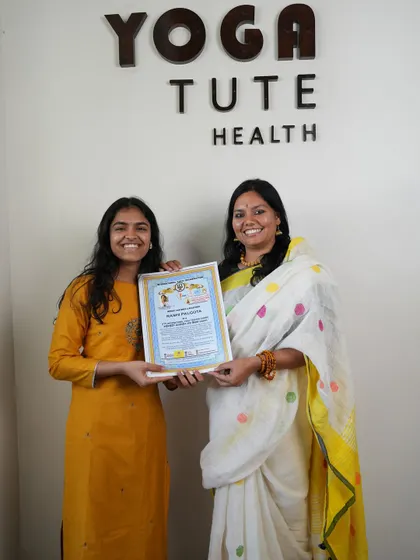 Another student receives her certification, marking the successful completion of her teacher training and internship. I wish her the very best on her journey ahead.