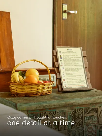 It's the thoughtful details that make a stay special. We welcome you with fresh fruit and everything you need to feel right at home.