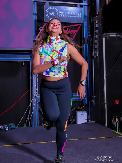 The joy of movement captured in a single frame.