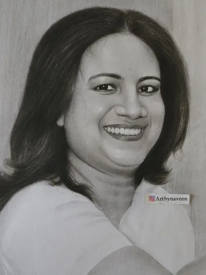 A birthday tribute portrait of Ashwini Puneeth Rajkumar.